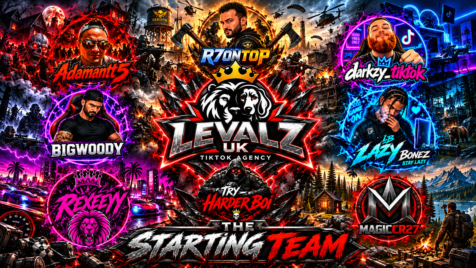 Levalz UK starting gaming team